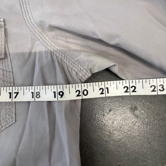 Vintage Y2K True Religion Long Sleeve Collared Beige Button-Up Shirt Mens Size M - Picture 4 of 5